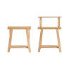 CABALLETE REGULABLE MADERA NATURAL
