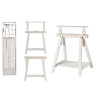 WOOD WHITE ADJUSTABLE EASEL 