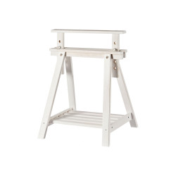CAVALLETTO REGOLABILE LEGNO BIANCO