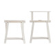 CABALLETE REGULABLE MADERA BLANCO