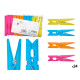 SET 24 MOLAS PLASTICO GRANDES