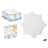 SET 20 LINGETTES CAPTURE-COULEUR LINGE BLANC