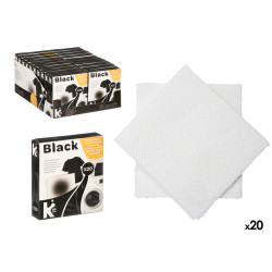 SET 20 TOALHETES ATRAPACOR ROUPA PRETA
