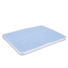 FELPUDO ARENERO DOBLE CAPA AZUL 45 X 60 CM