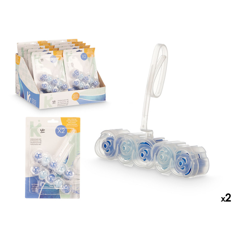 SET 2PCS BOULES WC OCÉAN 50GR