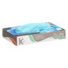 SET 12 CHIFFONS EN MICROFIBRE BLEU 30X23CM
