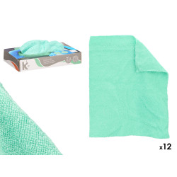 CONJ 12 PANOS MICROFIBRA VERDE MENTA 30X23CM