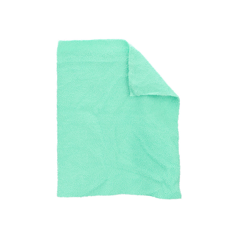 CONJ 12 PANOS MICROFIBRA VERDE MENTA 30X23CM