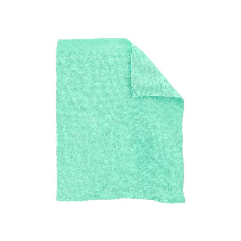 CONJ 25 PANOS MICROFIBRA VERDE MENTA 30X23CM