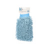 MICROFIBER 2SIDE MITT CLOTH ASSORTED BLUE GREY