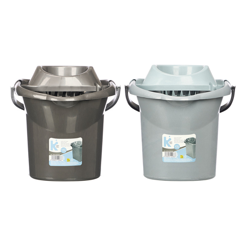 BALDE PARA ESFREGONA 13L SORT 2 CORES