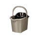 BALDE PARA ESFREGONA 15L PRETO CINZENTO
