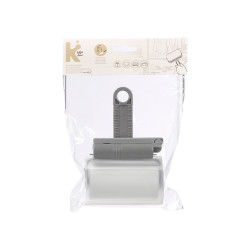 SET 2 SPAZZOLE LEVAPELUCCHI IN SILICONE GRIGIO
