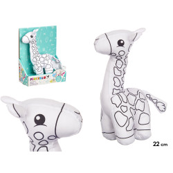 PELUCHE COLOREAR JIRAFA