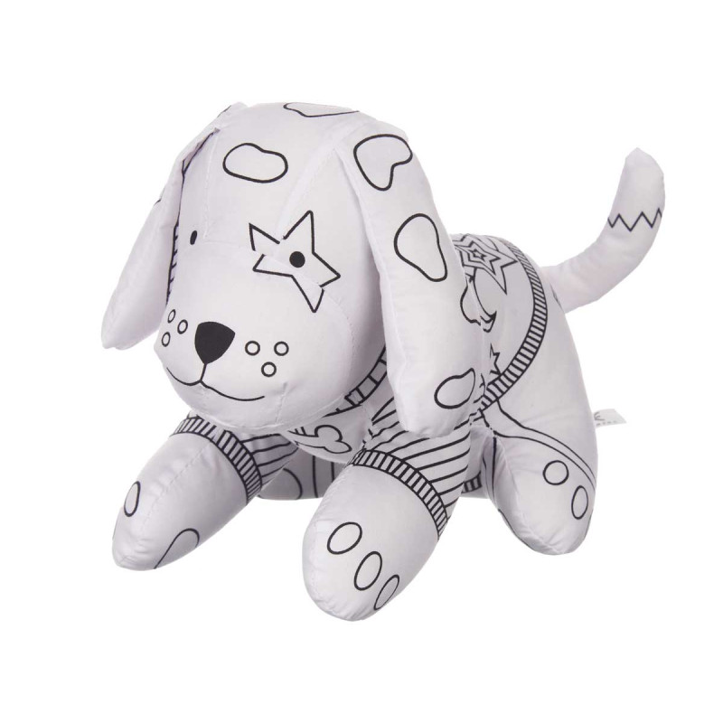 PELUCHE COLOREAR PERRO