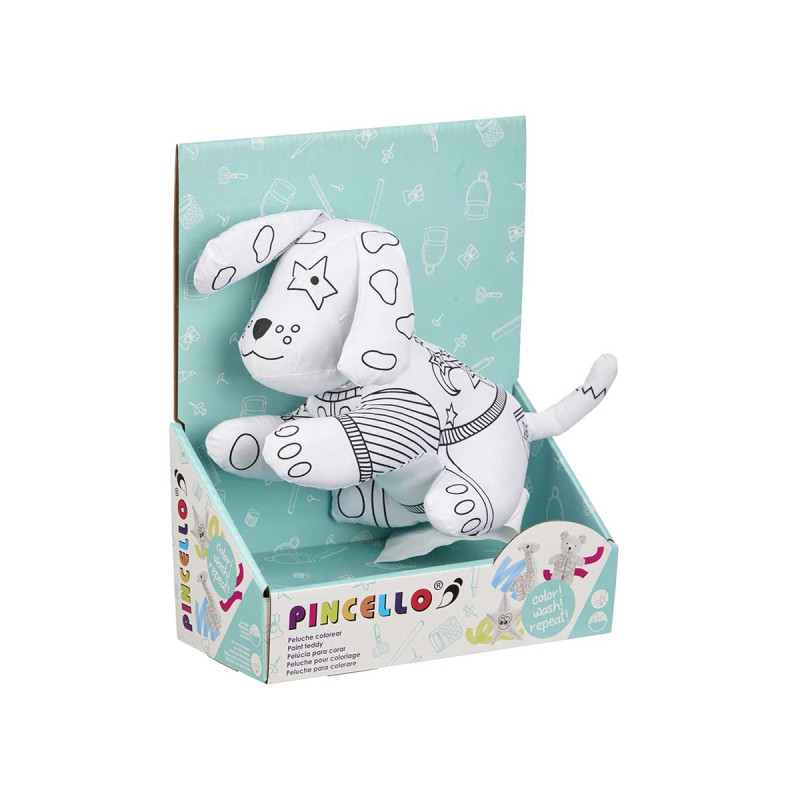 PELUCHE COLOREAR PERRO
