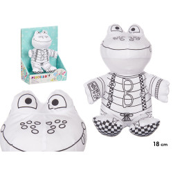 PELUCHE COLOREAR RANA