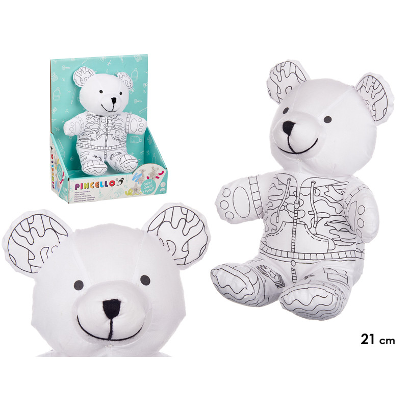 COLORING PLUSH BEAR