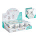 HUCHA OSO CERAMICA CON 4 ROTULADORES