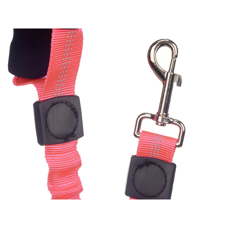 EXTENDABLE PET LEASH 80CM REFLECTIVE ASSORT 3