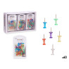 SET 60 CHINCHETAS COLOR TRANSPARENTE