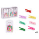 SET 13 PINZAS MADERA MULTICOLOR PEQ