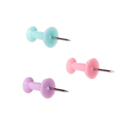 CHINCHETAS 35 PZS GRANDE SURT 3 COLORES