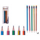 SET 5 MATITE STRISCE GOMMA