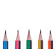 SET 5 CRAYONS GOMME RAYURES