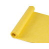 ROULEAU CHIFFON DOUX 2M AVEC DECHIQUETE JAUNE
