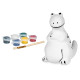 HUCHA DINOSAURIO SENTADO CERAMICA PARA PINTAR