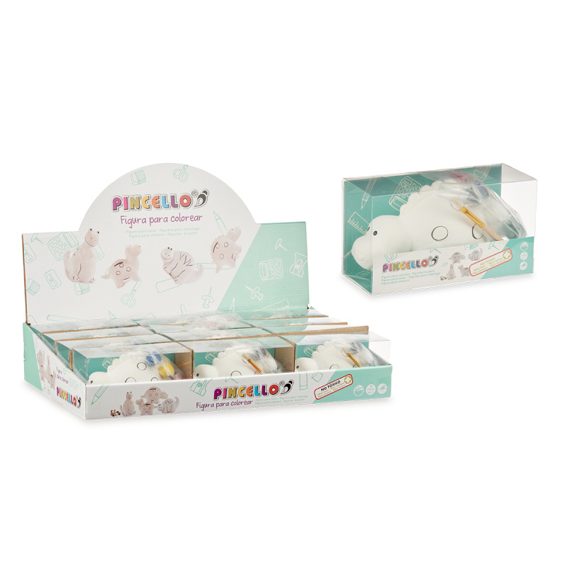 HUCHA DINOSAURIO CERAMICA PARA PINTAR