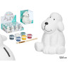 CERAMIC MONEY BOX DOG FOR PAINT