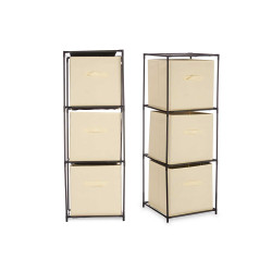 SHELF 3 DRAWERS TNT NATURAL