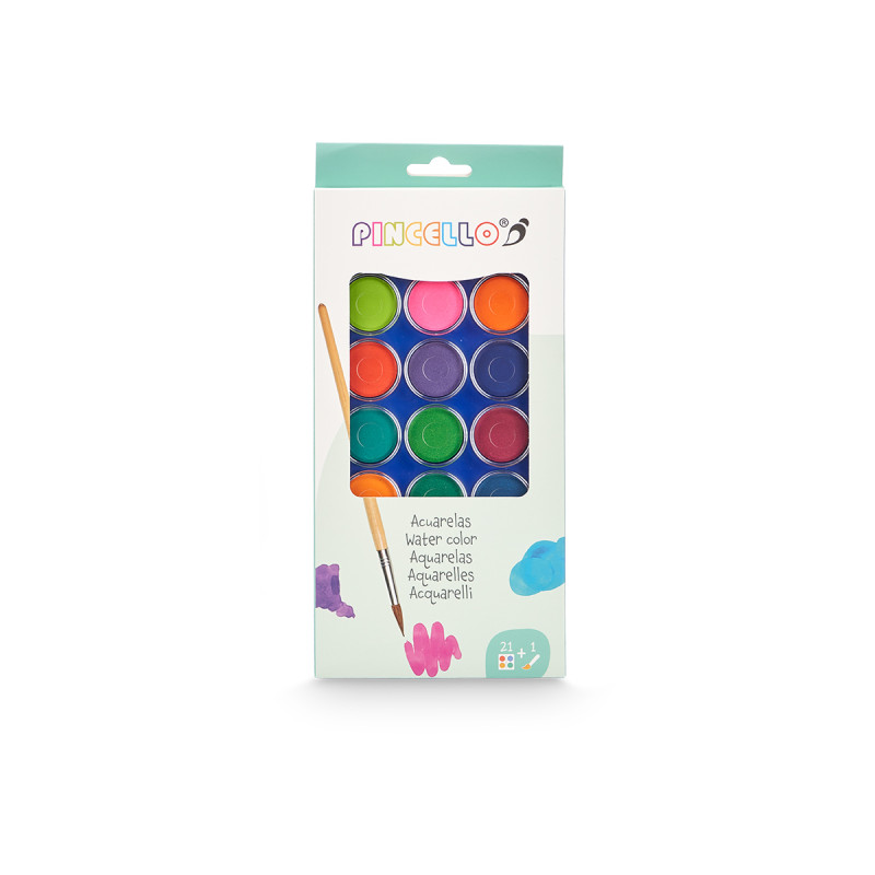 ACUARELAS 21 PCS