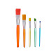CONJ 5 PINCEIS PINTURA SORT TAMANHOS