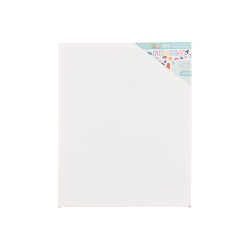TOILE BLANCHE 40X50CM