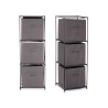 SHELF 3 DRAWERS TNT GREY
