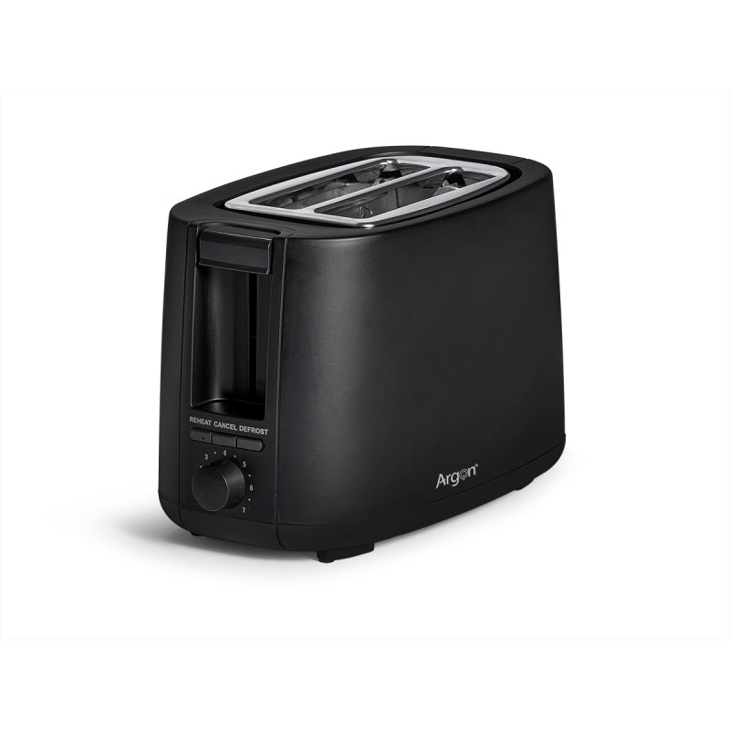 TOSTAPANE DOPPIO NERO MATTE 750W