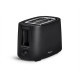 TOSTADOR DOBLE NEGRO MATE 750W