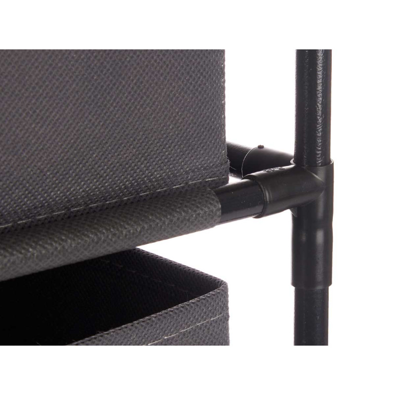 SHELF 3 DRAWERS TNT GREY