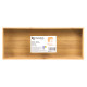 RECTANGULAR BAMBOO ORGANIZER 15X38CM