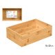 ORGANIZADOR BAMBU RETANGULAR 15X23CM