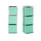 SCAFFALE 3 CASSETTI TNT MENTA