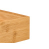 ORGANIZADOR BAMBU RETANGULAR 15X15,5CM