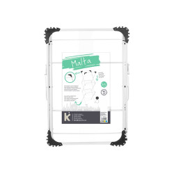 ESTENDAL METAL 3 ALTURAS ESTREITO BRANCO