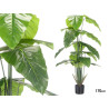 VASO PLANTA FOLHAS PONTA LARGA 170CM