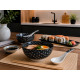 SET 12 PIECES BLACK SUSHI