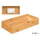 ORGANIZADOR BAMBU RETANGULAR 15X30,5CM