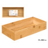 ORGANIZZATORE BAMBU RETTANGOLARE 15X30,5CM